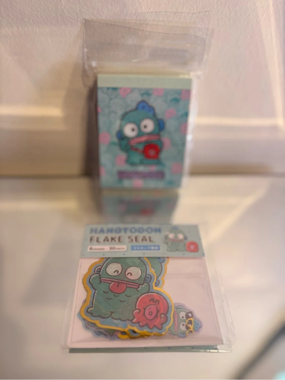 Hangyodon sticker notepad set.